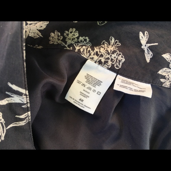 Beautiful full bird patterned  tulip skirt M - Picture 6 of 9